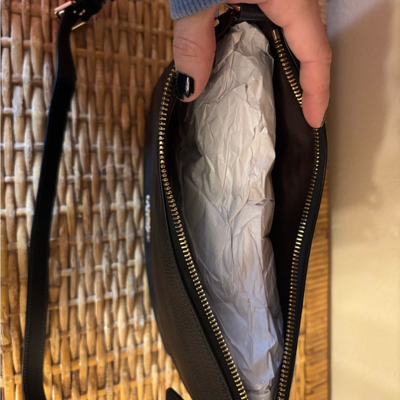 Coach Black Pebbled Leather Crossbody Bag - Picture 4 of 6